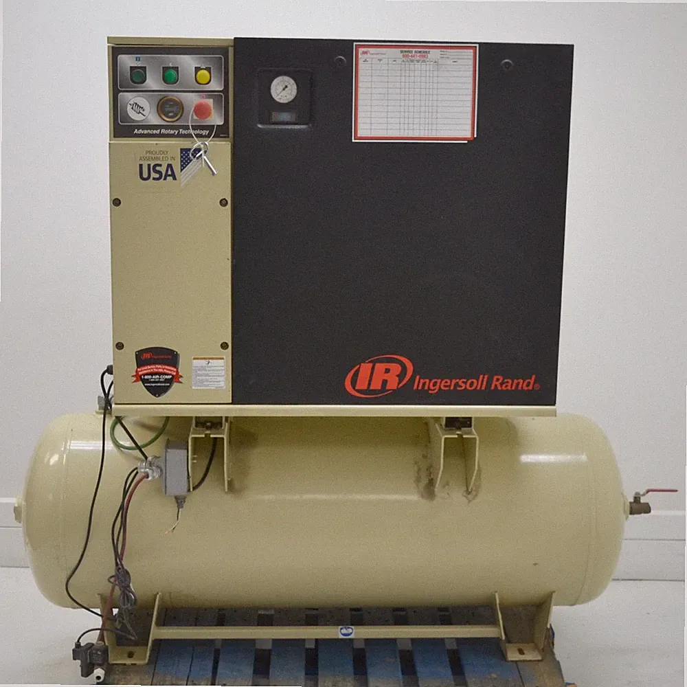 Ingersoll Rand UP6-15CTAS-125W/D 3PH 230/460 80 Gal. Rotary Screw Air Compressor