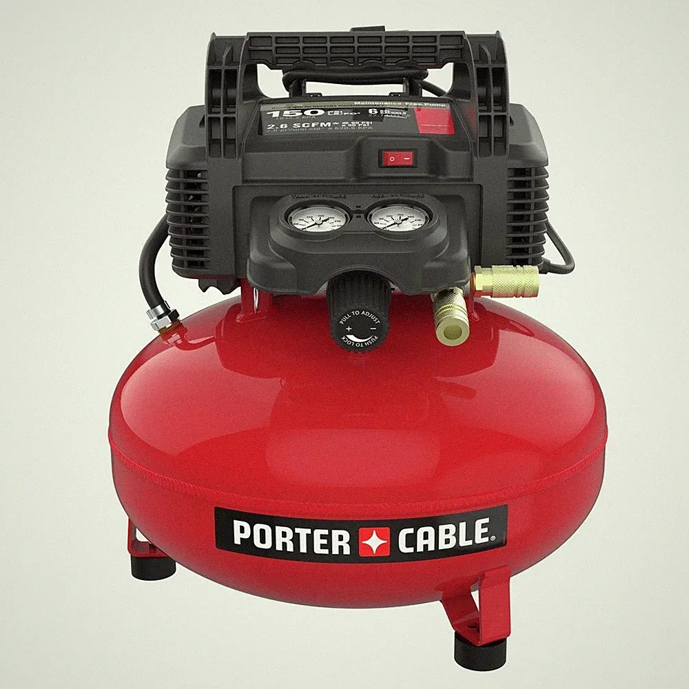 Porter-Cable PXCM2002.COM 6 Gallon 150 PSI Electric Pancake Air Compressor New